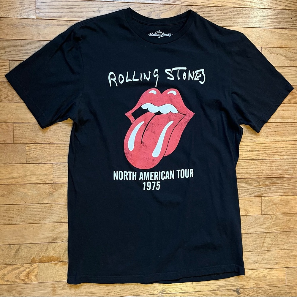 the Rolling Stones Black Tour T-Shirt